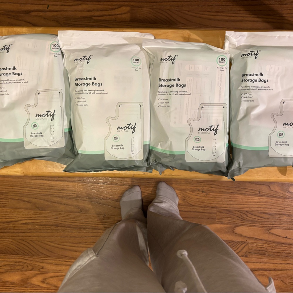 Motif Breastmilk Storage Bags